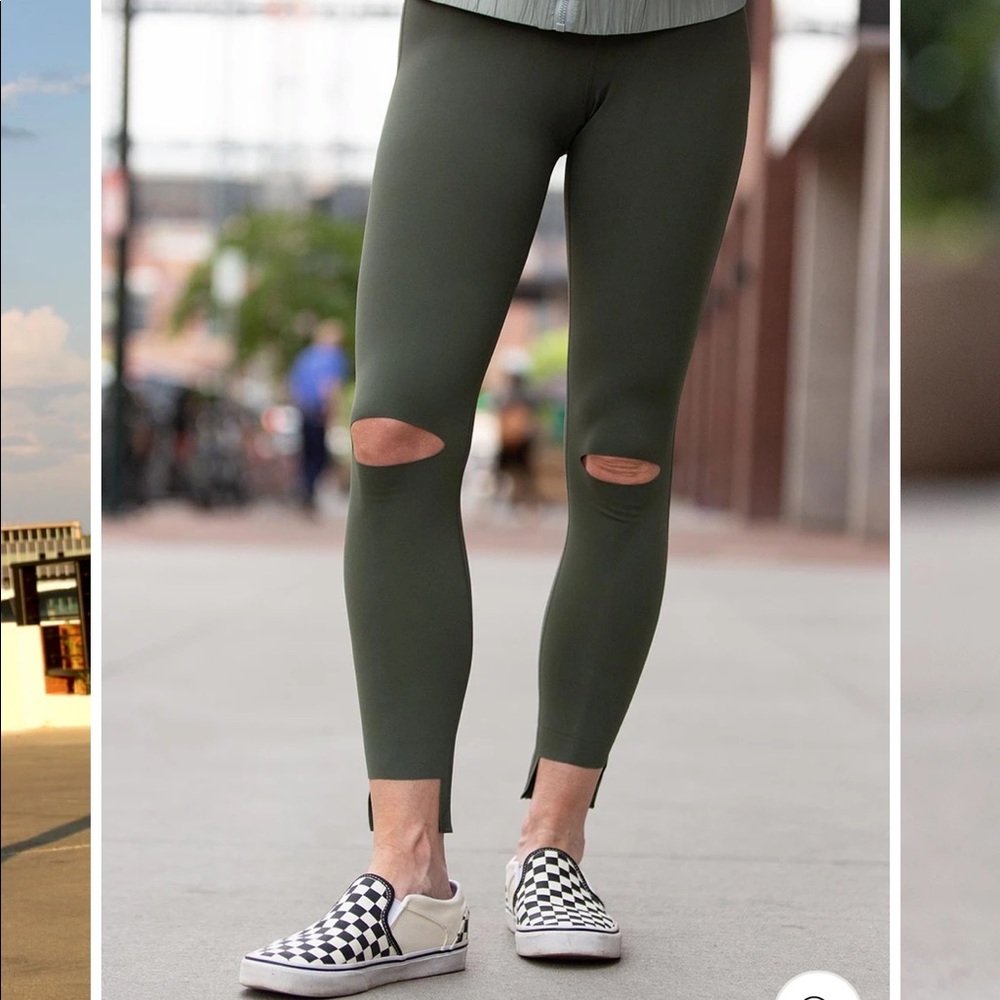 EUC Kadyluxe Step Hem Leggings